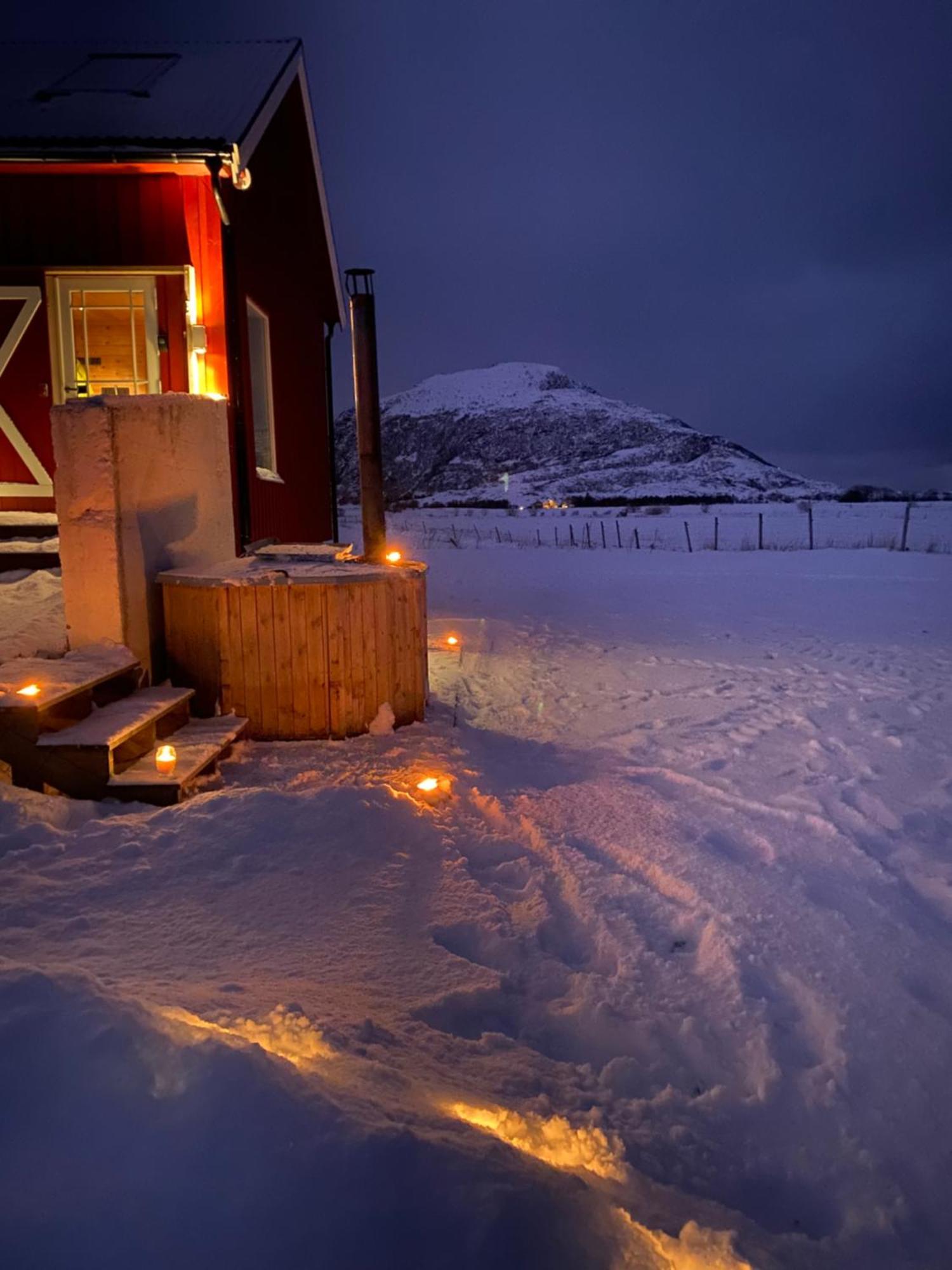 Unique Barnhouse In Amazing Gimsoy In Lofoten Saupstad  エクステリア 写真